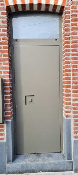 Réalisation châssis pour portes aliplast Star75 Wasmuel