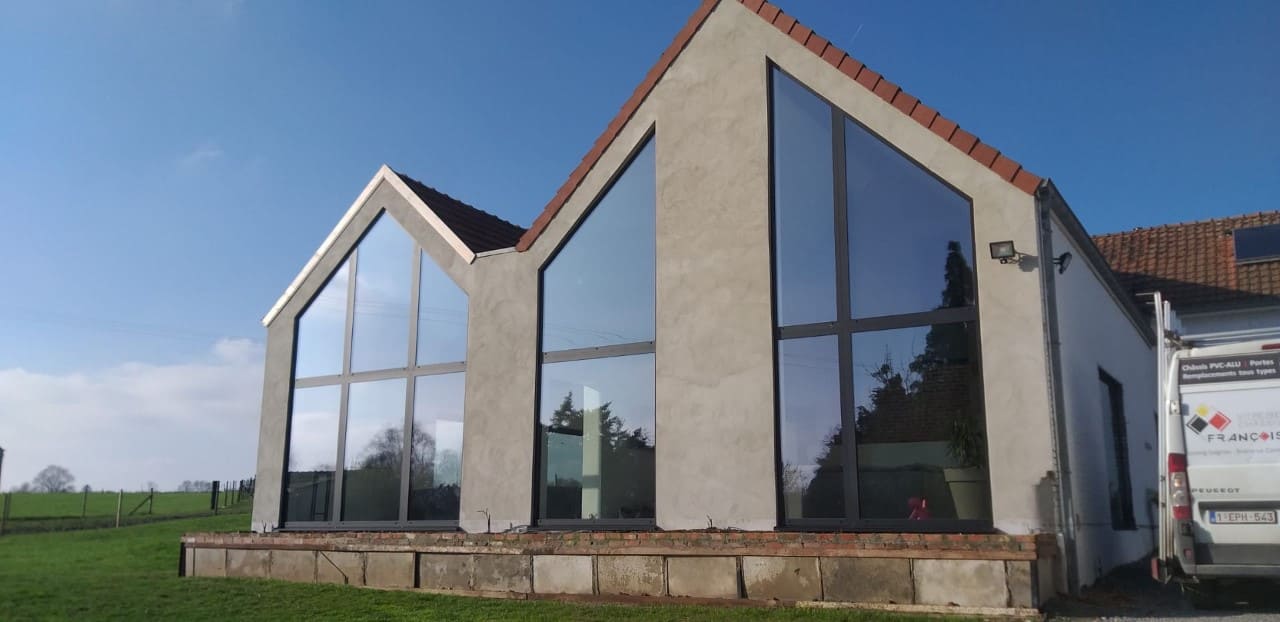 Châssis de fenêtre en PVC