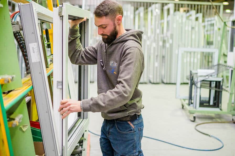 Châssis PVC Kömmerling