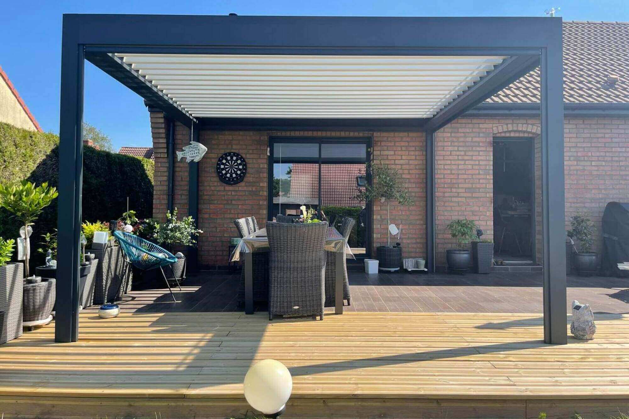 Tivolux Pro propose la pergola bioclimatique !