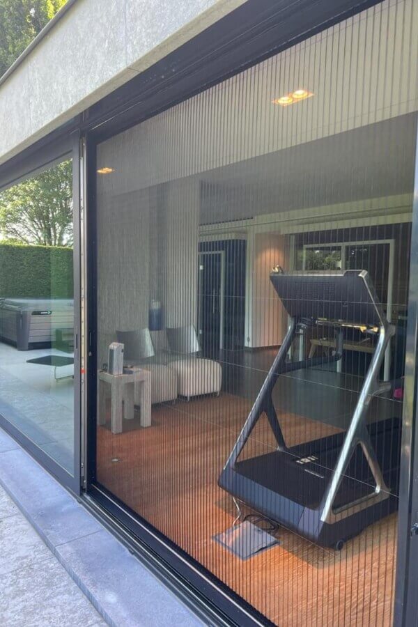 Fabricant de châssis coulissant avec moustiquaire plissée