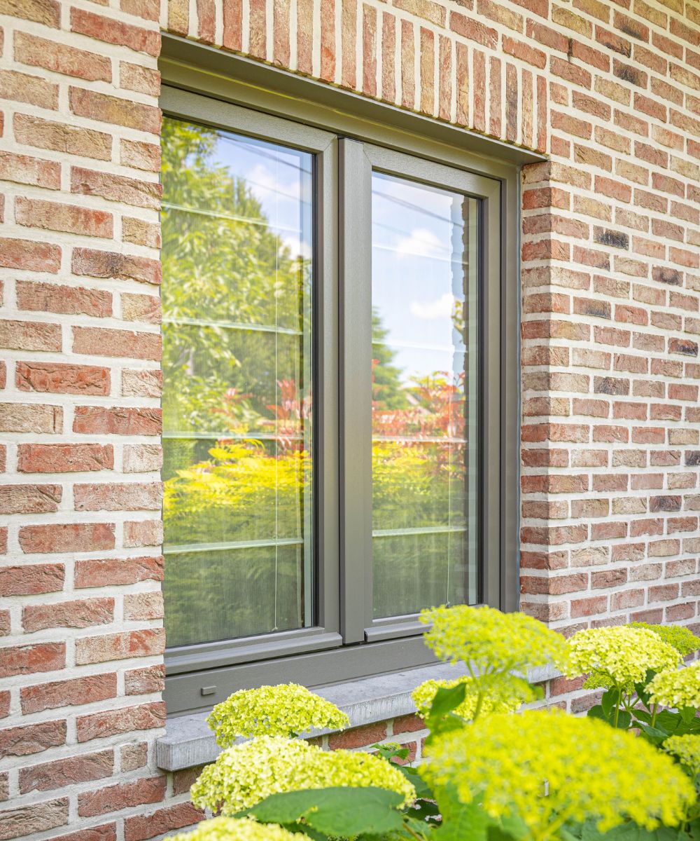 Réalisation de châssis en PVC pour fenêtres de Kömmerling à Hyon, Belgique