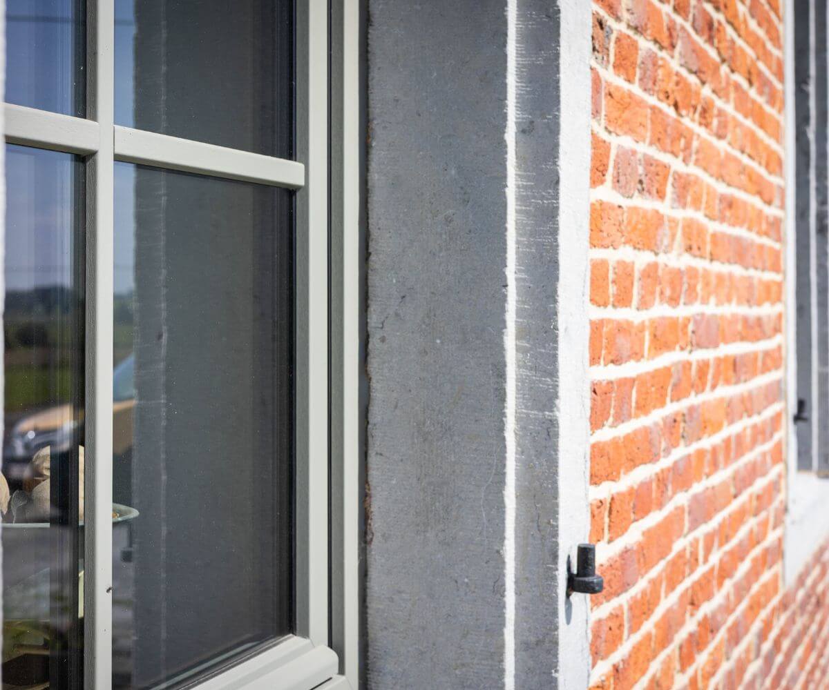 Châssis fenêtre PVC Kömmerling à Graty