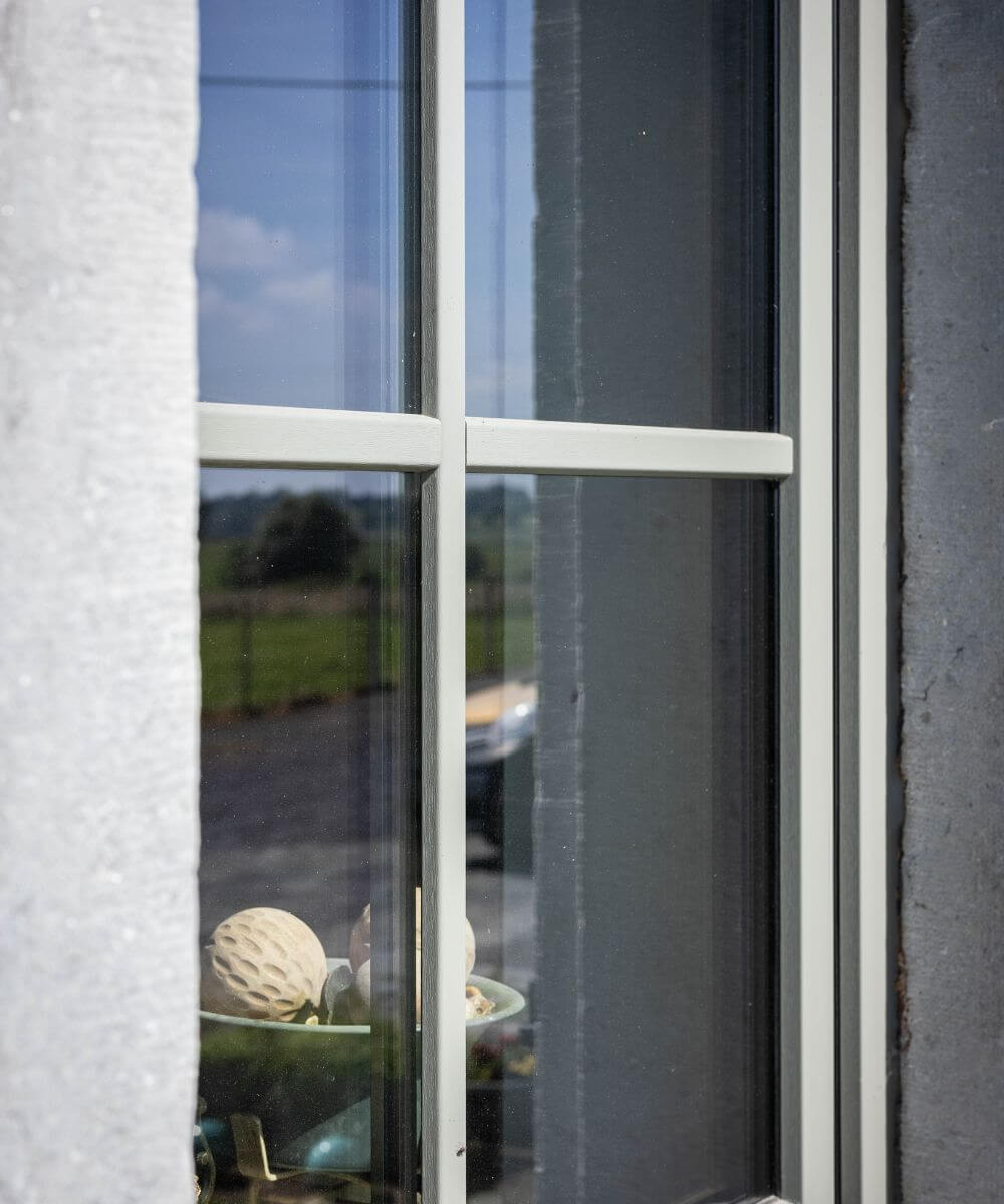 Réalisation de châssis fenêtre PVC à Graty