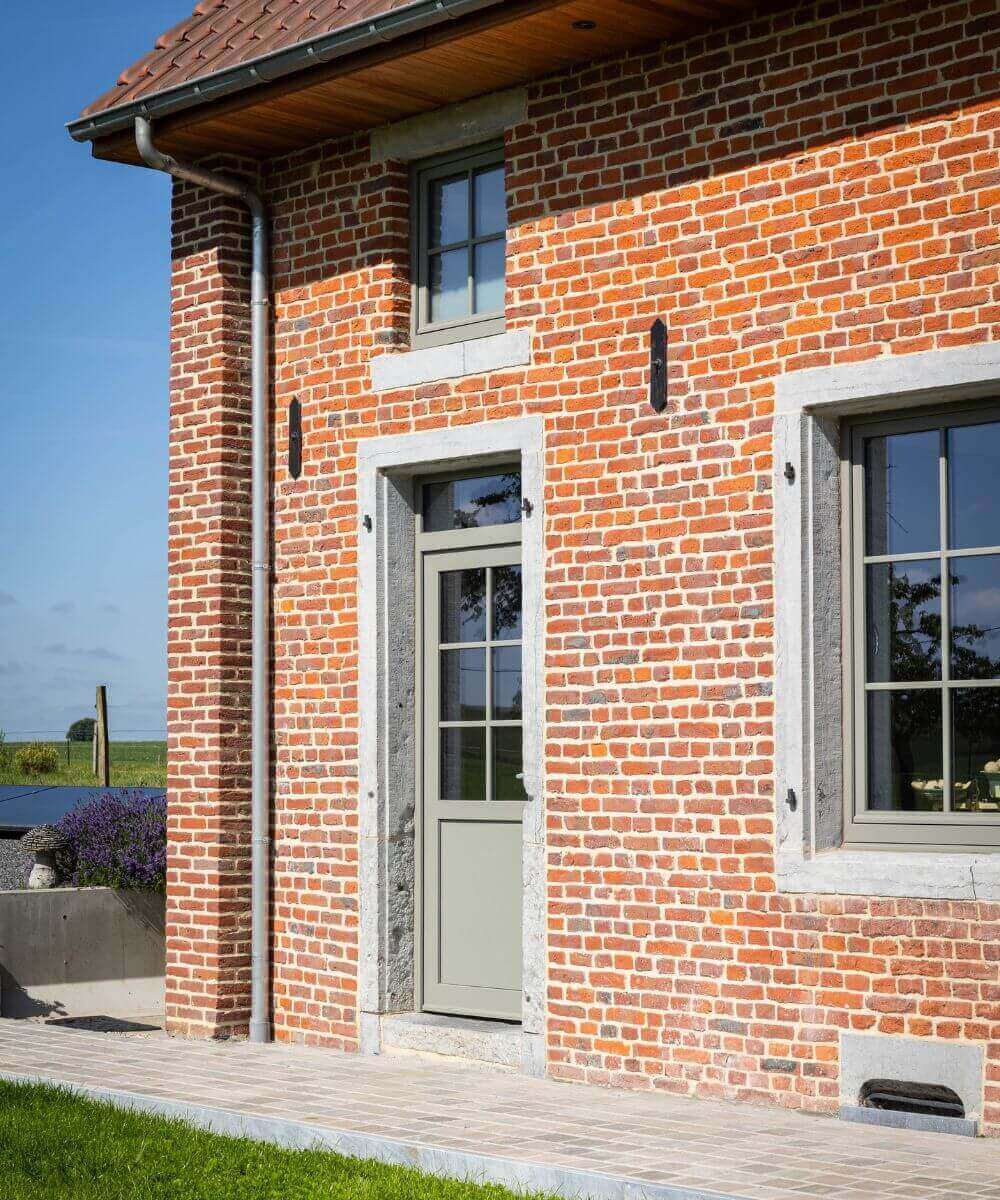 Réalisation à Graty par un fabricant de châssis en PVC Kömmerling