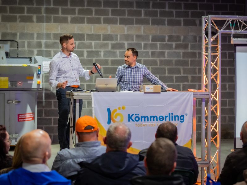 Équipes Tivolux lors de la journée portes ouvertes 2025