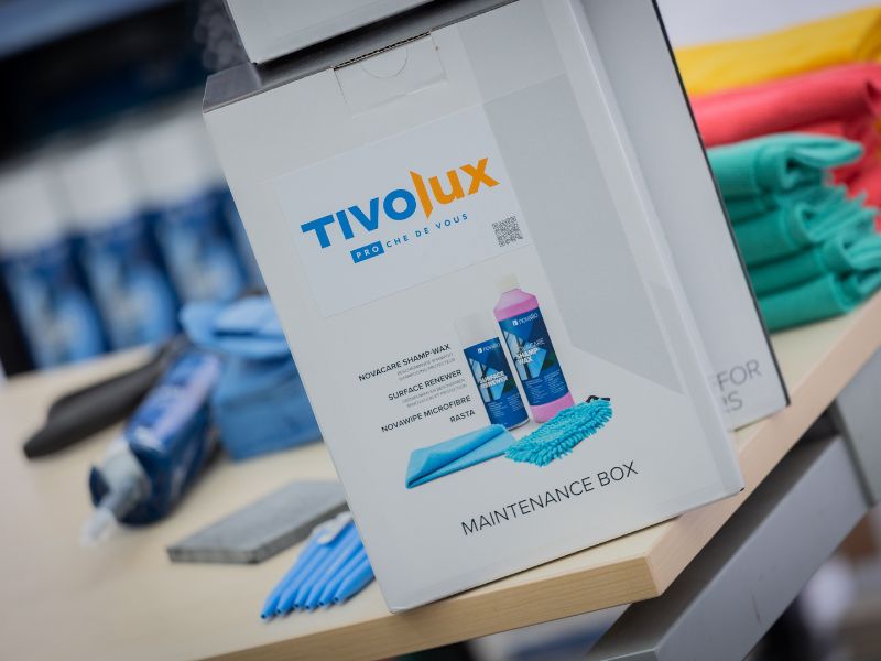 Produits entretien châssis PVC Tivolux Pro