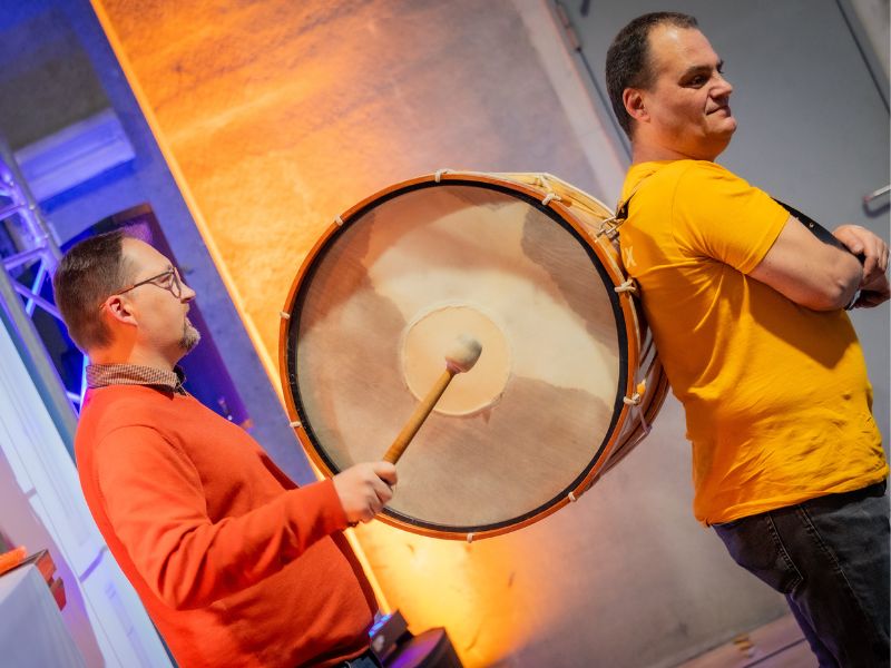 Rencontres lors des portes ouvertes d'un fabricant de fenêtres