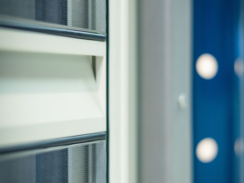 Vitrage châssis PVC Kömmerling lors des portes ouvertes de mars 2025