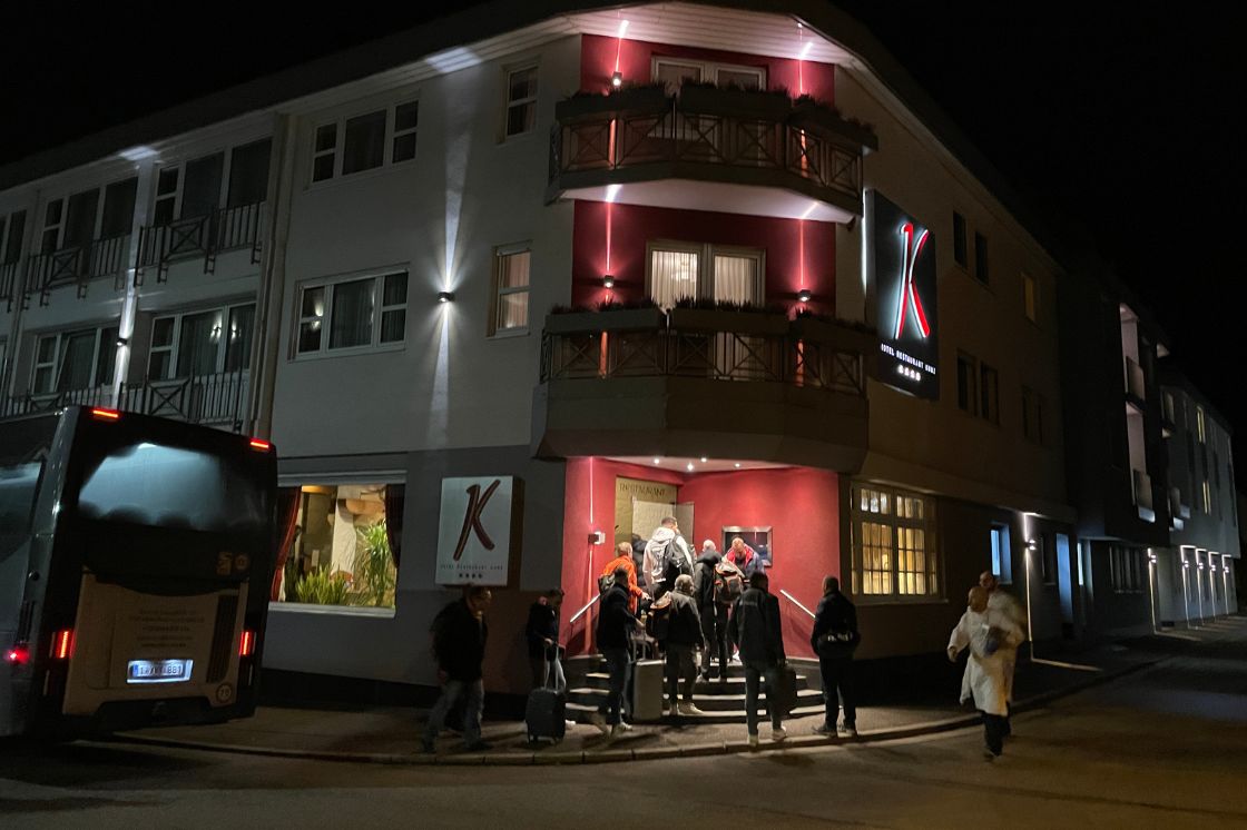 Restaurant à Pirmasen équipe Tivolux, fournisseur de châssis