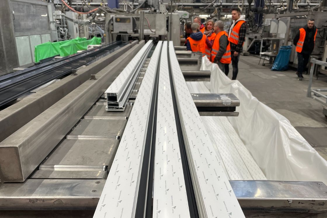 Usine de Kömmerling, chassis PVC à Pirmasens