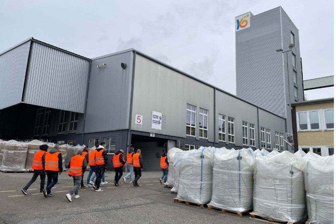 Visiste de l'usine Kömmerling