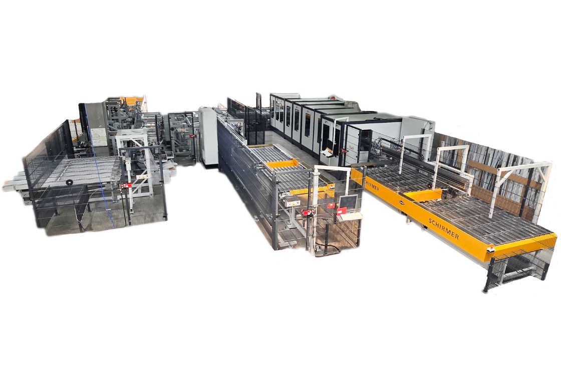 Nouveau centre d'usinage et de coupe Schrimer fabricant châssis alu et pvc